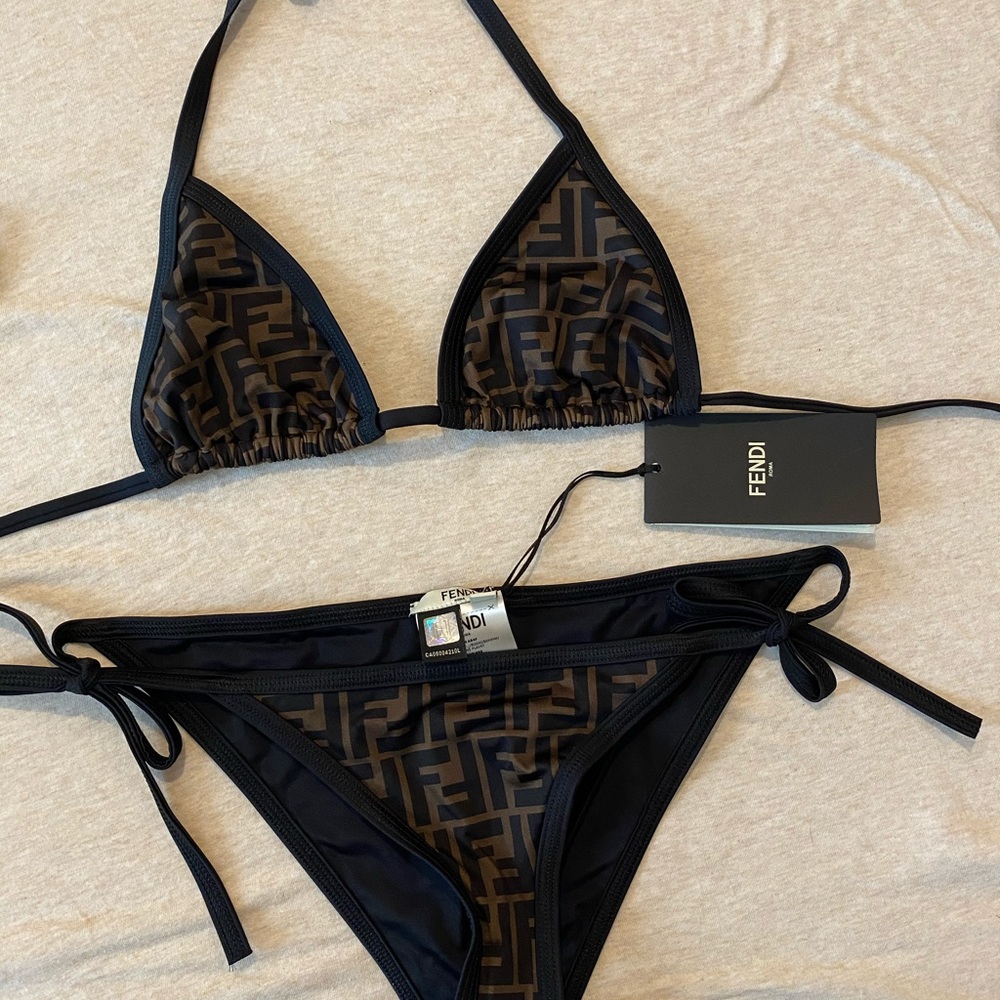 Brand New Fendi Roma Swimsuit